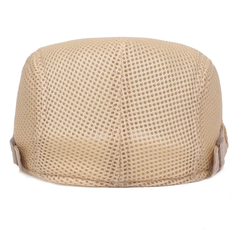Drop Ship&Wholesale Mens Breathable Mesh Summer Duckbill Hat Newsboy Beret Ivy Cap Cabbie Flat Soft Oct. 8