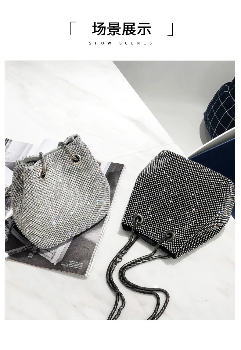 Blingbling женская сумка-тоут Модная брендовая дизайнерская сумка на цепочке, роскошная блестящая сумка через плечо