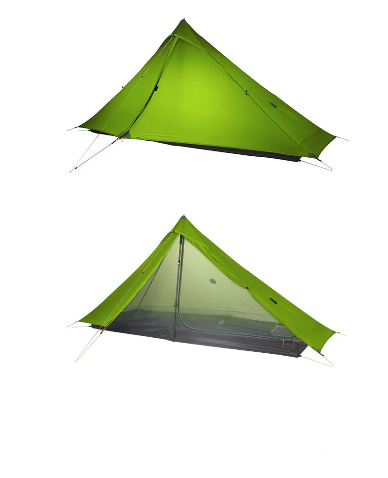 3F UL GEAR LanShan 1 pro 1 человек уличная Ультралегкая палатка для кемпинга 3 сезона 690 г 20D нейлоновая двусторонняя силиконовая палатка