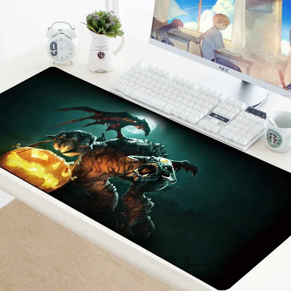 Dota 2 Mouse Pad Speed Gaming Padmouse Large XL Mouse Mat Rubber Laptop Lockedge Keyboard Pad Gamer