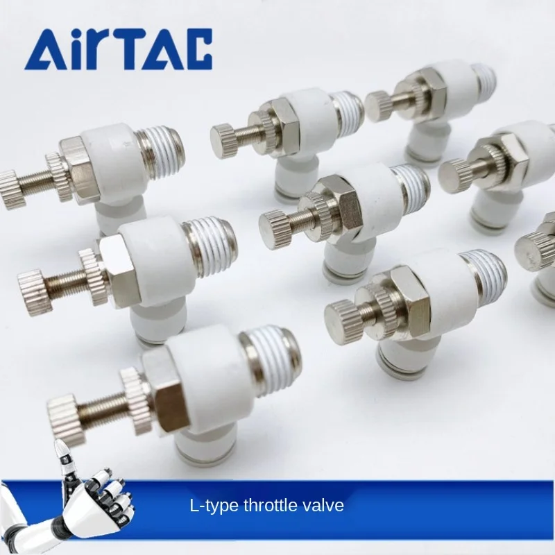 

Airtac ASL speed control joint throttle valve ASL4-M5 ASL4-01 ASL4-02 ASL6-M5