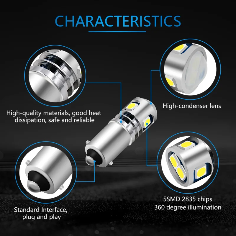 NAO H21W T4W BA9S LED Blub BAX9S BAY9S 12V 24V H6W ƿ A3 ڵ ĸ Ȱ  H5W LED 2835 ȭƮ ڵ   