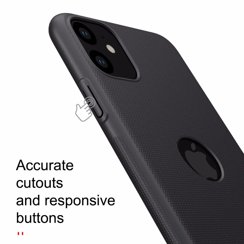 10 шт./лот Nillkin Супер Матовый Защитный чехол для iphone 11 PC жесткий чехол для Apple iphone 11 чехол