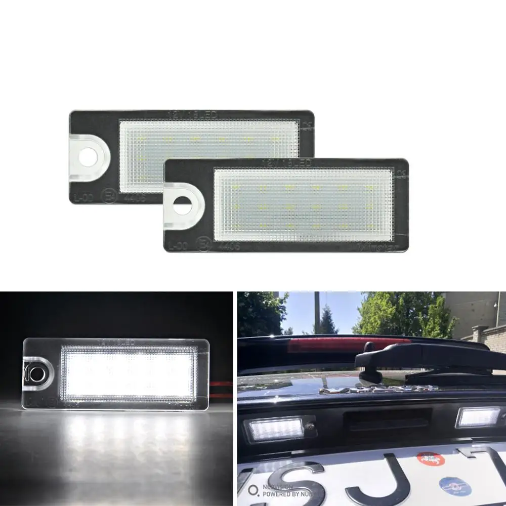 

LED License Plate Light For Volvo S80 1999-2006, V70/ XC70 2000-2007, S60 2001-2006,XC90 2003-up