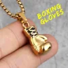 Gold Boxing Gloves