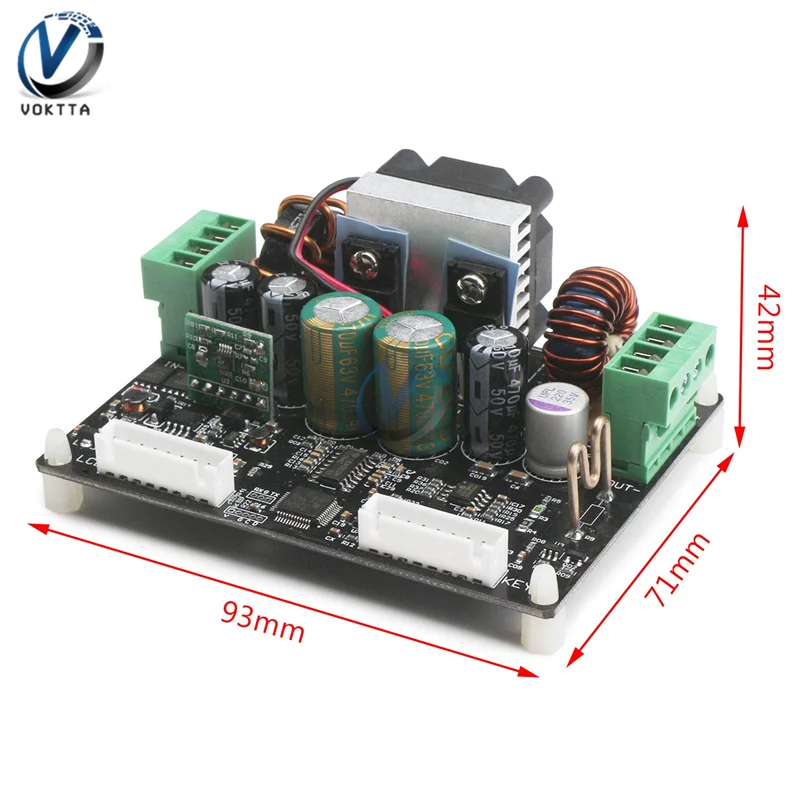 DPH3205 DC6-40V цифровой контроль импульсный регулятор блок питания интегрированный измеритель напряжения тока 160 Вт регулируемый модуль питания