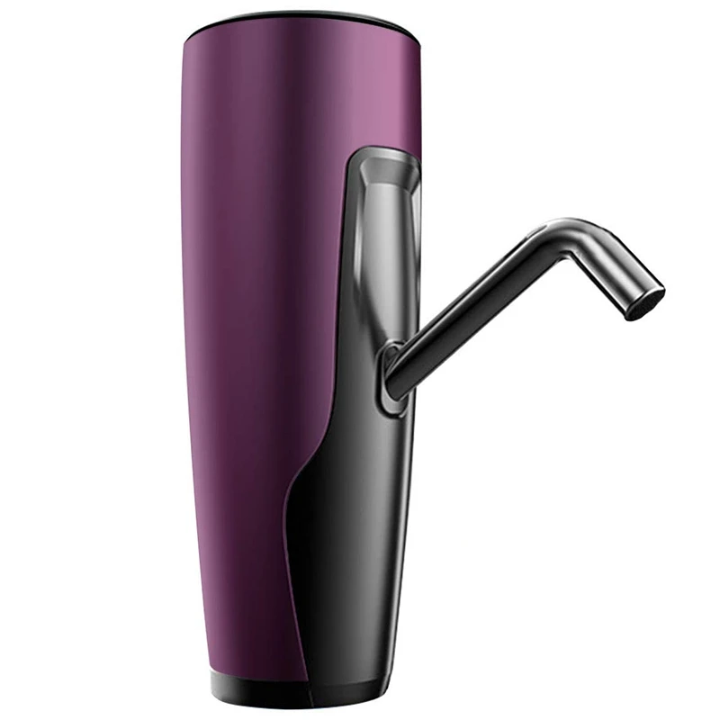 

ABRA-Water Bottle Pump, Low Noise Usb Charging Automatic Drinking Water Pump for Universal 5 Gallon Bottle Wireless & Portable