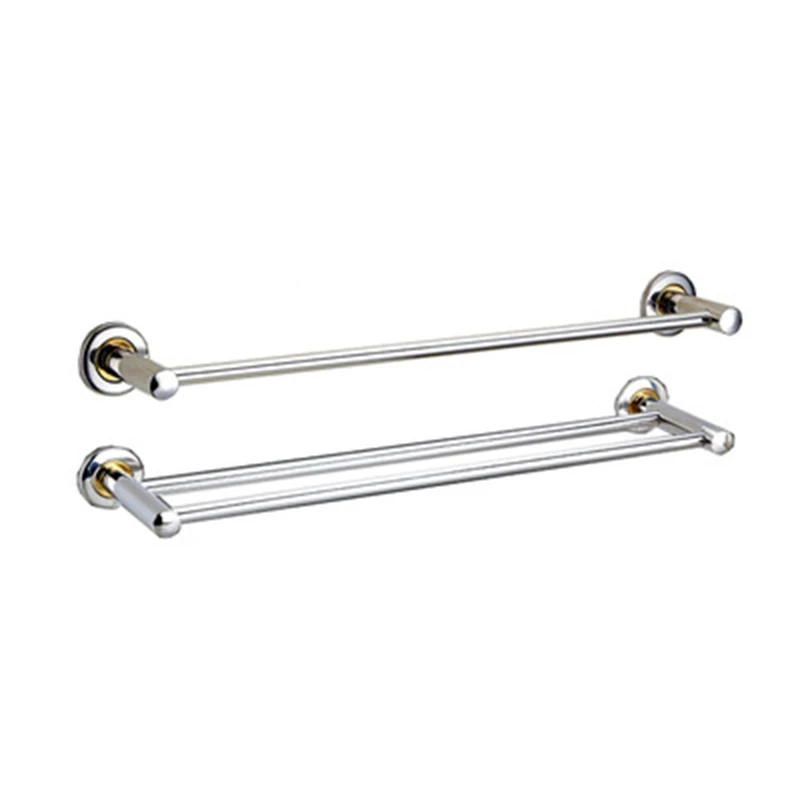 Single Double Towel Rod Rail Rack 400-500mm