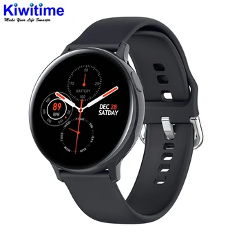 

KIWITIME 2020 S20 ECG Smart Watch Men Women Full Touch Screen IP68 Waterproof Heart Rate Monitor Blood Pressure Smartwatch