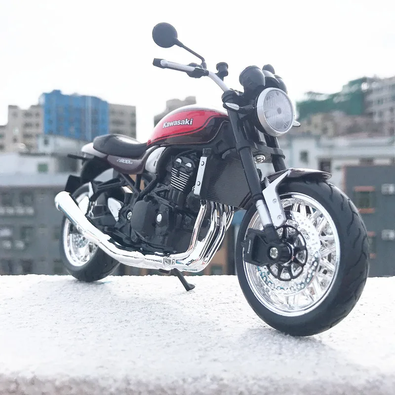 Модель мотоцикла Maisto в масштабе 1:12 Kawasaki Z900RS из сплава под давлением реальная