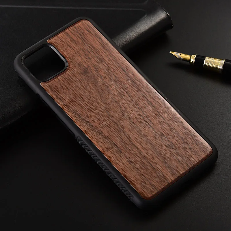 Чехол для Google Pixel 4 XL тонкая деревянная задняя крышка ТПУ чехол на бампер для Google Pixel 4 чехлы для телефонов