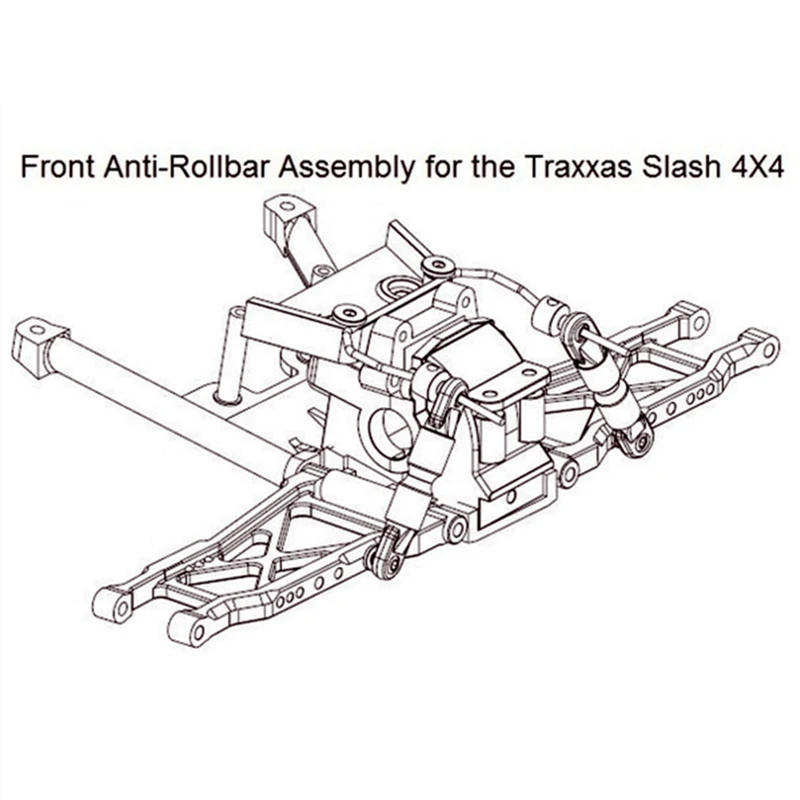 Front and Rear Sway Bar Kit SLF311 for 