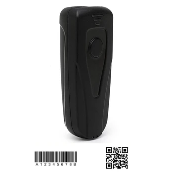 

Barcode Scanner Support 1D and QR Code 2.4G Wireless+Bluetooth+USB Wired for iPhone iPad Tablet