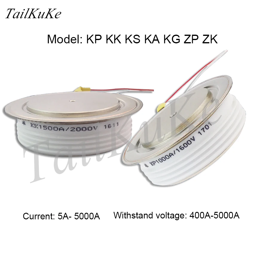 Тиристор с силиконовым управлением/ZP/KP/KK/KS 500A 600V 800A 1000A 1500A 2000A
