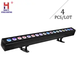 DMX512 управление Led 18x15 Вт Настенный светодиодный светильник мыть луч матрица эффект высокой яркости для бара ночной клуб вечерние шоу