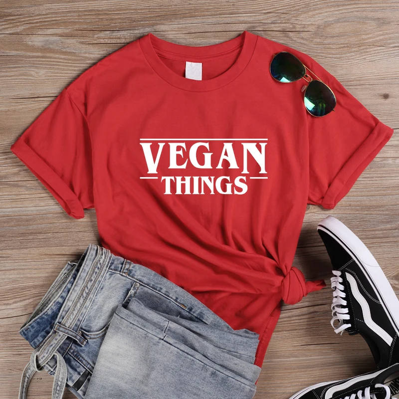 ONSEME Vegan Things Футболка женская хипстер слоган футболки 90s Готический Женский Уличная Одежда Harajuku топы буквы футболки
