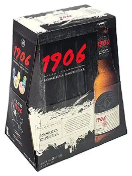 

1906 Reserva Especial Cerveza - Pack de 6 x 33 cl - Total: 1980 ml