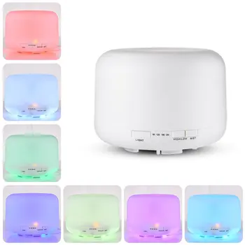 

500ml Humidifier Oil Diffuser Aromatherapy Machine Mini Fragrance Lamp Home Essential Oil Diffuser Car Air Freshener