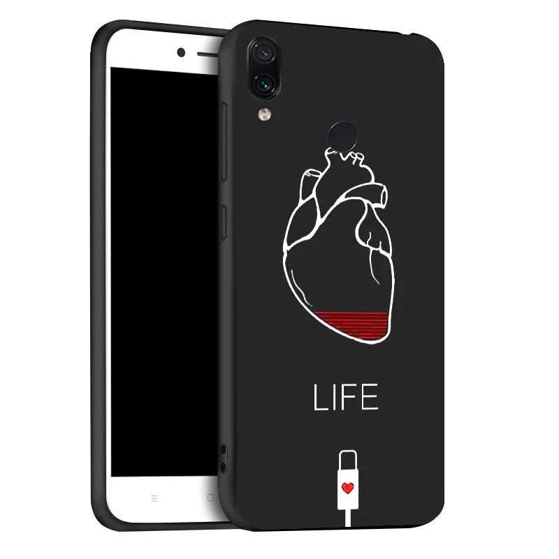 x075 Ojeleye чехол для Xiaomi Redmi Note 7 чехол Модный Черный силиконовый чехол для Xiaomi Redmi 7 7a Note 5 8 Pro 5a Prime S2 чехлы - Цвет: x075