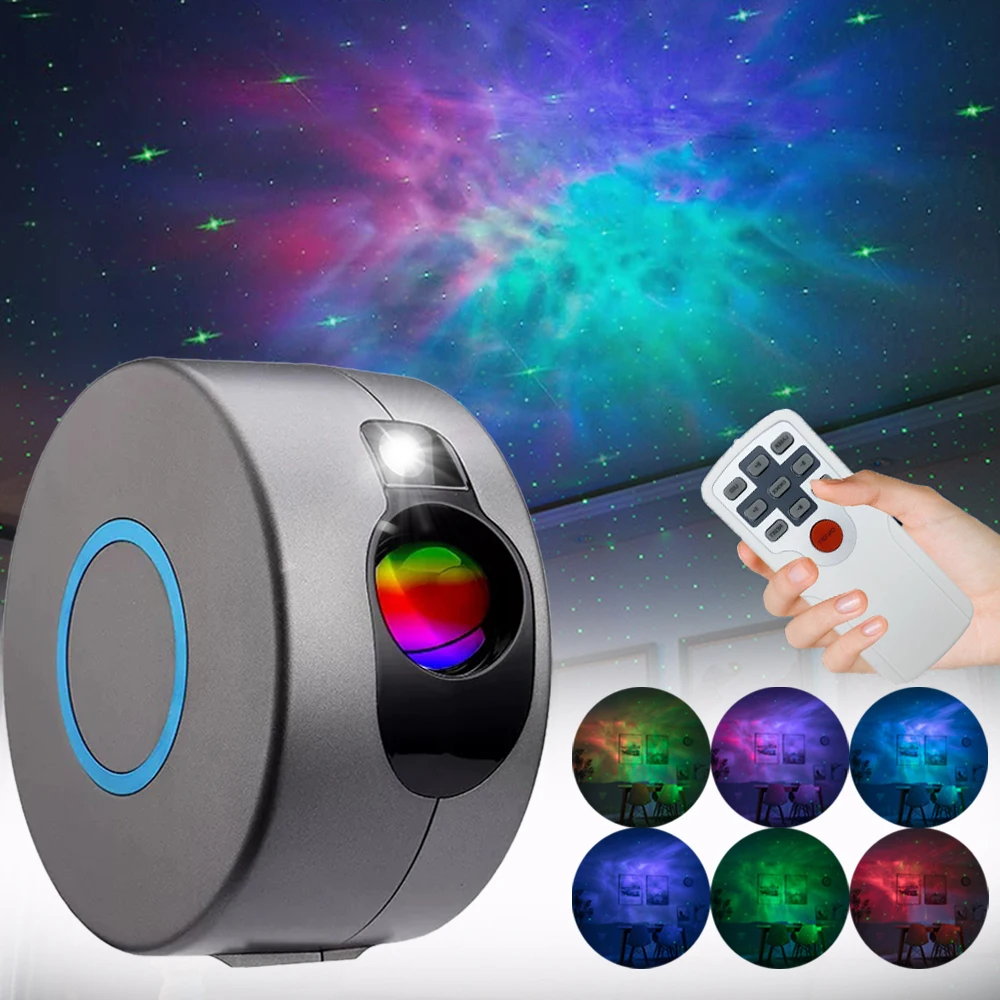 Star Projector Galaxy Lamp Sky Light Galaxy Projector Starry Night Light Fancy For Bedroom Decor Night Lamp Novelty Lighting