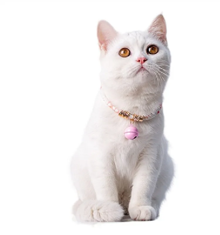 Anti lost cat wind bell Japanese cute cat collar cat accessories