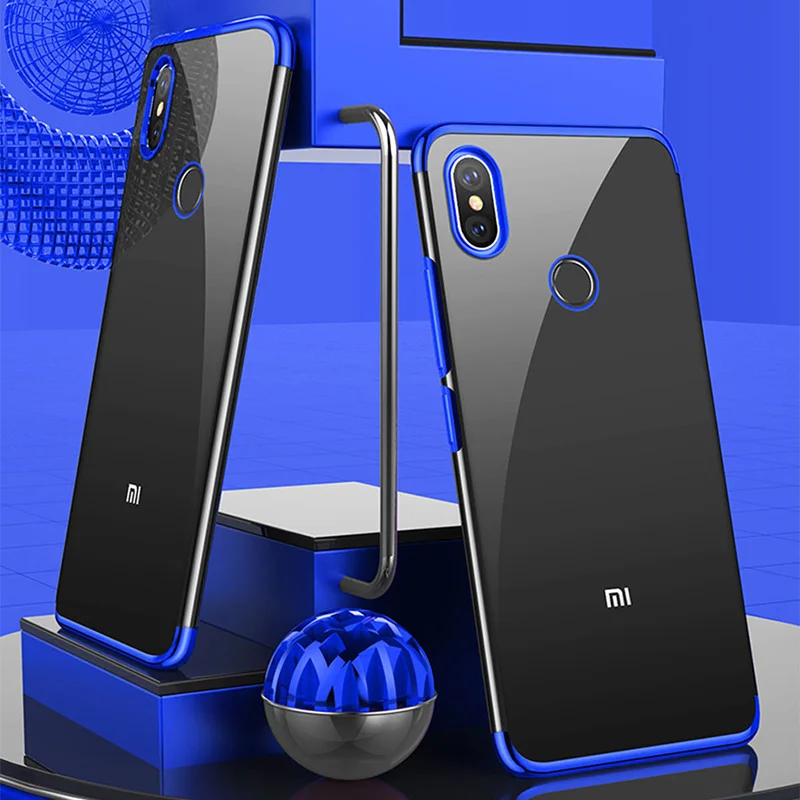 Blue 3в1 чехол для Xiaomi Pocophone F1 чехол для Xiaomi Mi A2 Lite Mi A1 Mix 2 2s Max 3 Mi8 чехол для Redmi 6A 6 Pro S2 Note 4X 5A 5 Pro - Цвет: Blue