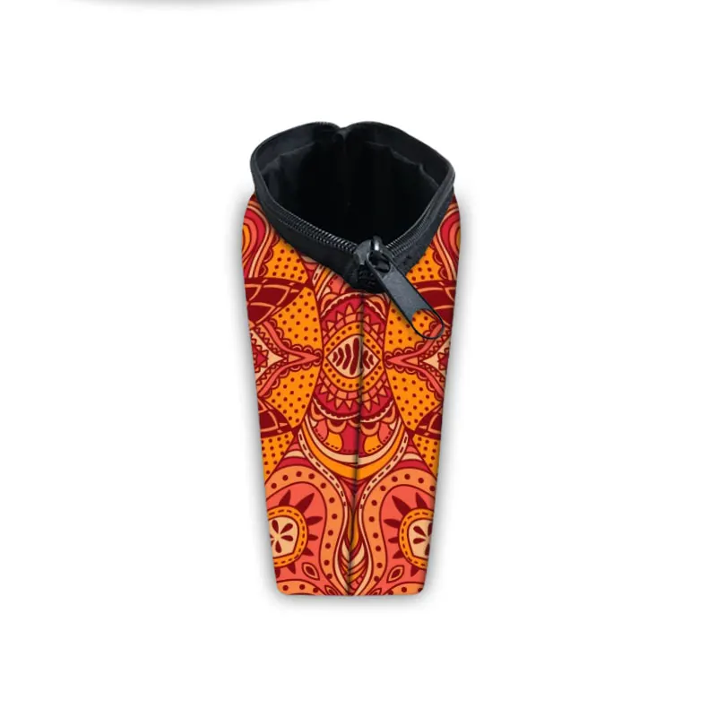 Bohemian Print Cosmetic Bag African Woman Fashion Travel Lipstick Toiletry Bag Shopping Purse Cosmetic Case Gift 6
