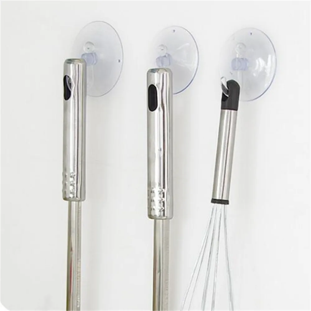 

5pcs Strong Transparent Suction Cup Sucker Wall Hooks Hanger Attached to Any Smooth Surface Set Hanger Kitchen Bathroom Hot