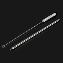 Home Brewing 13.7 Inch Length Spring Loaded Wine Beer Bottle Filler+Nylon Brush