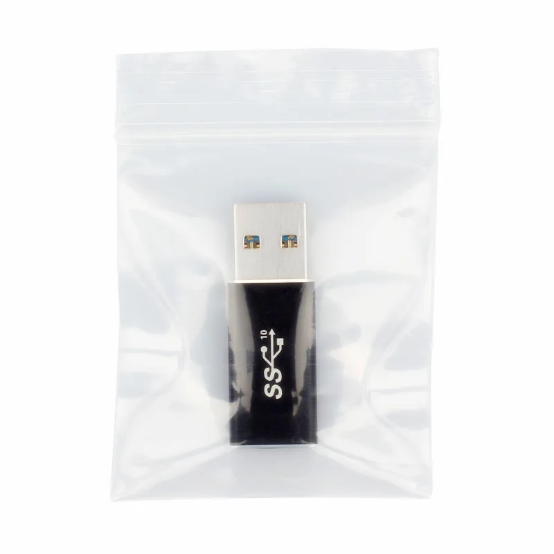 2 шт./партия USB-C Женский к USB 3,0 A Мужской адаптер конвертер usb type C черный