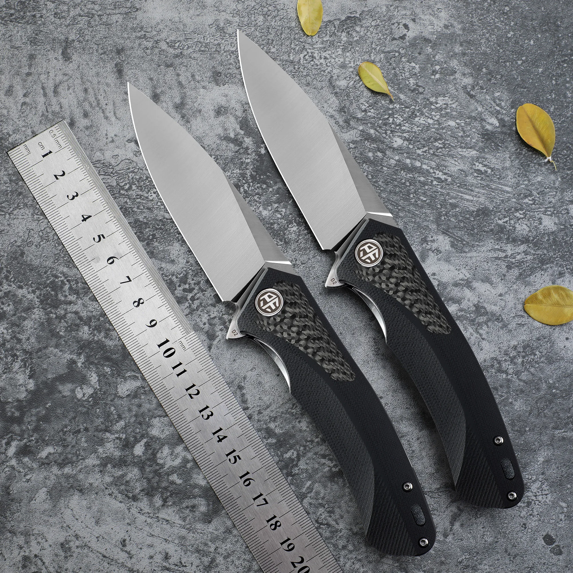 Petrified fish PF838C оригинальная ручка G10 D2 стальные складные ножи С флиппером и