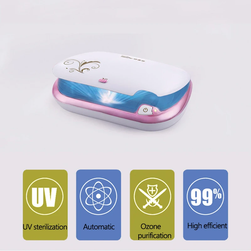  UV Sterilizer Disinfection Box Portable Personal Care UV Ozone Disinfector Cabinet For Underwear Ph