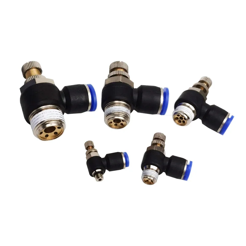 Быстроразъемный пневматический штуцер для ПК/PCF/SL/PB/PX/PL, 10 мм, 12 ...