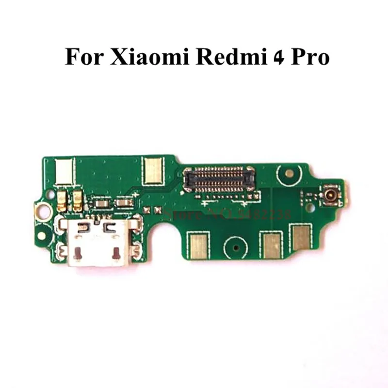 

Original USB Charging Dock Port Flex cable For Xiaomi Redmi 4 Pro Charger plug board with Microphone Replacement parts