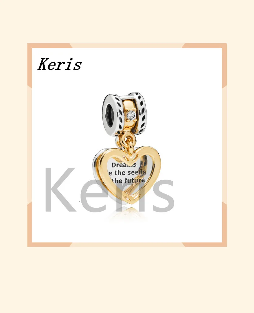 Серебро 925 пробы 1:1 767623cz светящиеся семена будущего Висячие очаровательные роскошные украшения