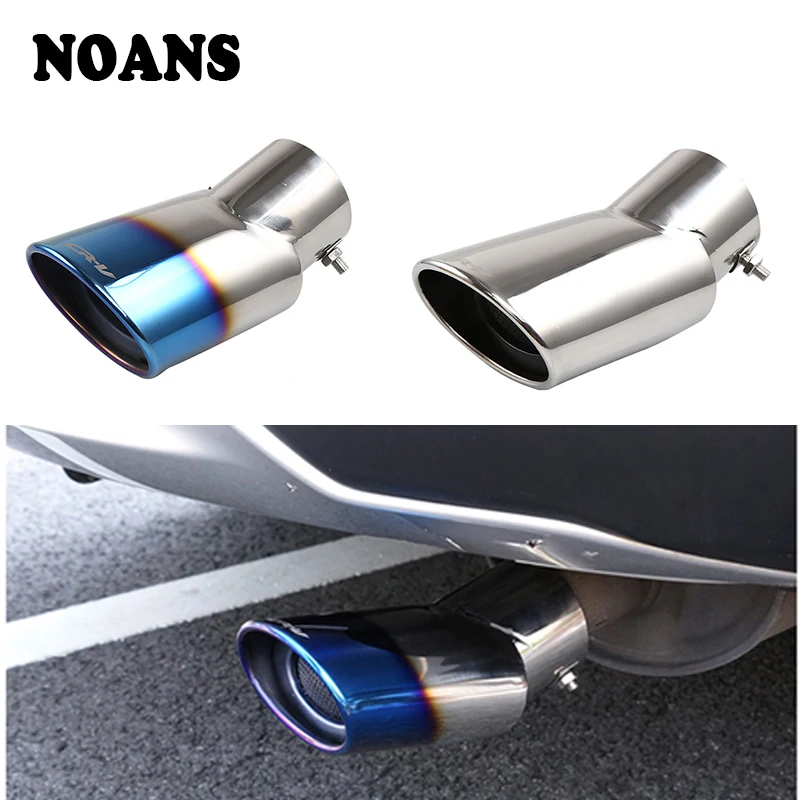 

Stainless Steel For Honda CRV CR-V 2019 2018 2017 2016 2015 2014 2013 2012 Car Exhaust Tip Muffler Pipe Cover Auto Accessories