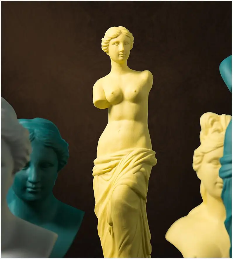 Европейские Статуэтки из смолы поделки искусство домашняя гостиная Настольная