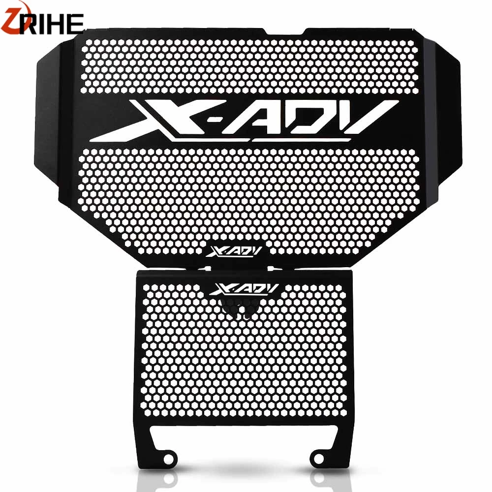For HONDA X-ADV 750 2017 2018 2019 CNC Aluninum Radiator Oil Cooler Guard Motorcycle Grille Cover Moto X ADV | Автомобили и