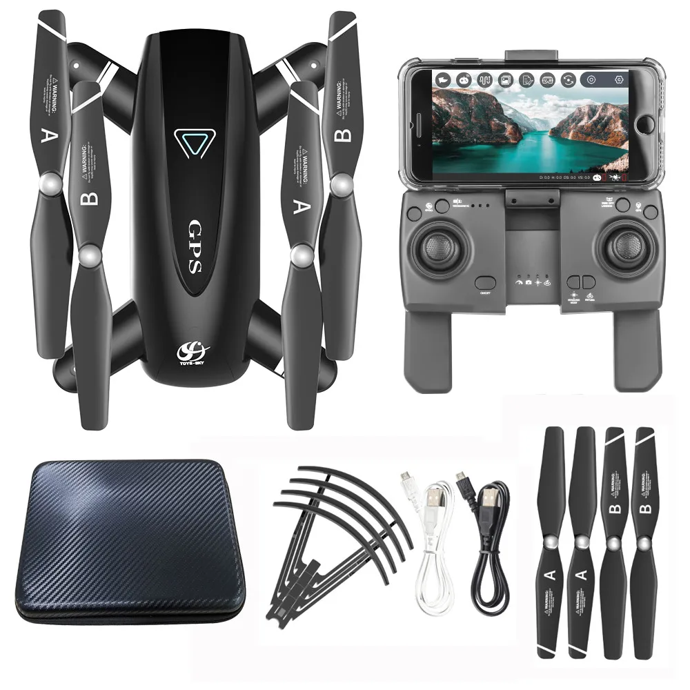 

drone accessories S167 5G WIFI FPV 1080P HD Camera GPS 120° Wide-angle Foldable RC Quadcopter best selling 2019 products