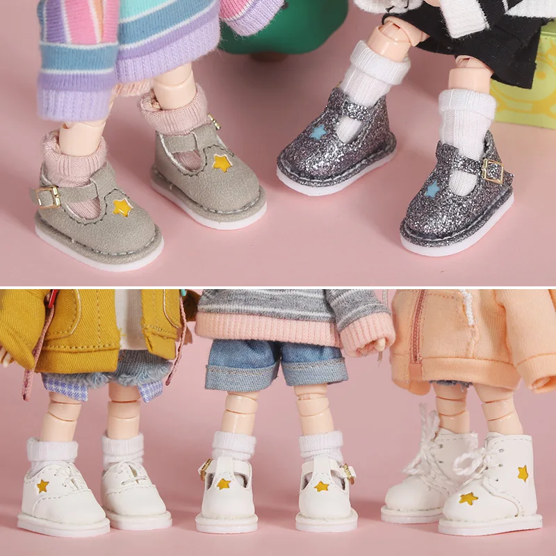Ob11 кроссовки ботинки ob11 спортивные туфли obitsu11 (подходит для P9 cu-poche 1/12 куклы 16 см