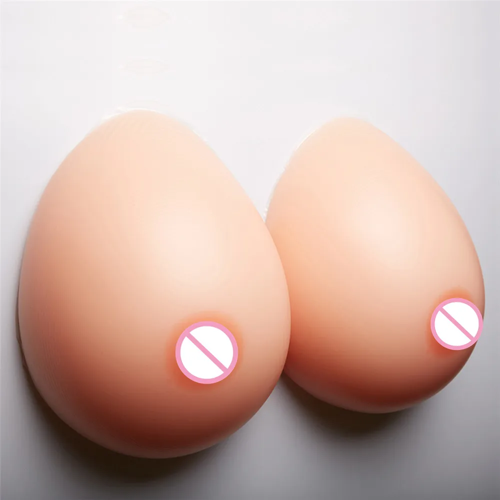 3200g/pair 48E/50DD/52D Silicone Breast Forms Enhancers CD/TD Fake Breast Crossdresser Drag Queen Shemale Artificial Boobs
