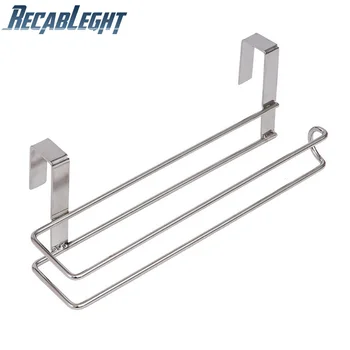

Recableght Stainless Steel Paper Towel Holder High Quality Rustproof Hanging Tissue Rack Durable Bathroom Toilet Roller Stand