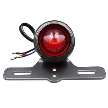 

New Motorcycle RED Brake Tail Rear Light Bulb for Harley Chopper Bobber Custom 12V Cafe Racer Motorbike Turn Signal Brake Lights