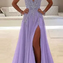 BacklakeGirls сексуальное женское кружевное вечернее платье без рукавов с глубоким v-образным вырезом и кисточками размера плюс вечернее платье с коротким шлейфом vestidos Largos