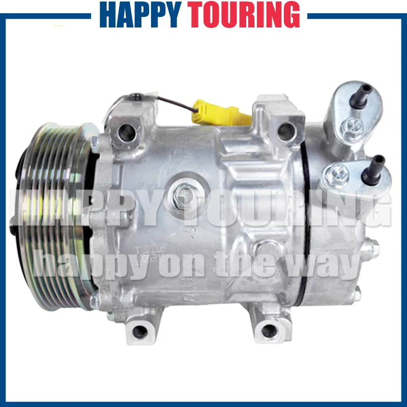 Компрессор переменного тока SD7V16 для Citroen C5 C8 xsara Peugeot 406 607 807/ Fiat scudo 9659232180 544083 6453NL