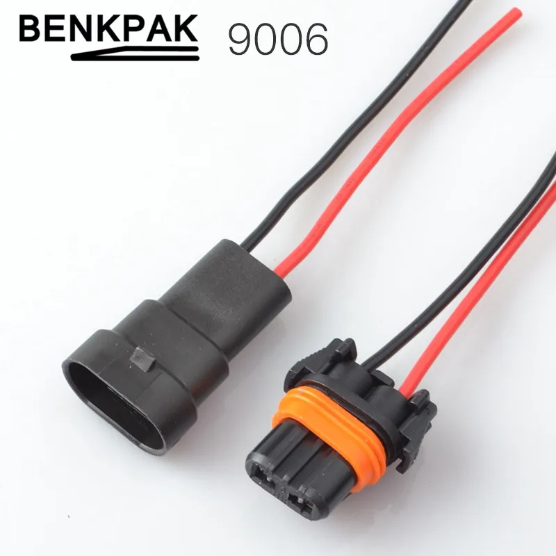 9006 2 Pin Way auto connector Waterproof Electrical Wire Connector Plug Female Male | Обустройство дома