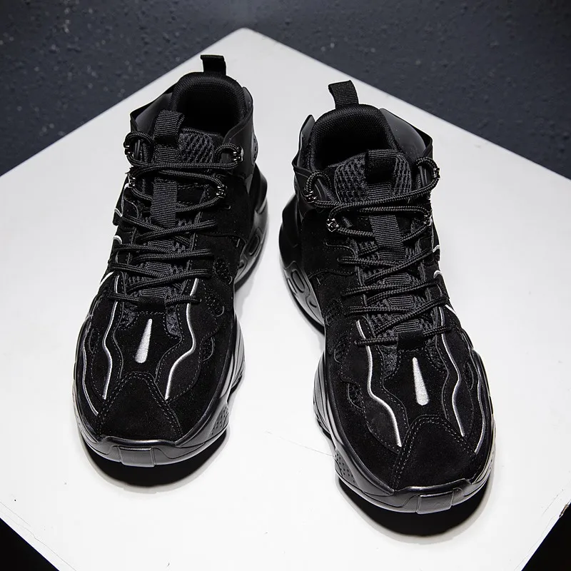 High Top Men Boots Spring Autumn Shoes Men Height Increase Heel Boots Male Botas Street Trendy Shoes Mans Casual Sneakers High Top Men Boots Spring Autumn Shoes Men Height Increase Heel Boots Male Botas Street Trendy Shoes Mans Casual Sneakers