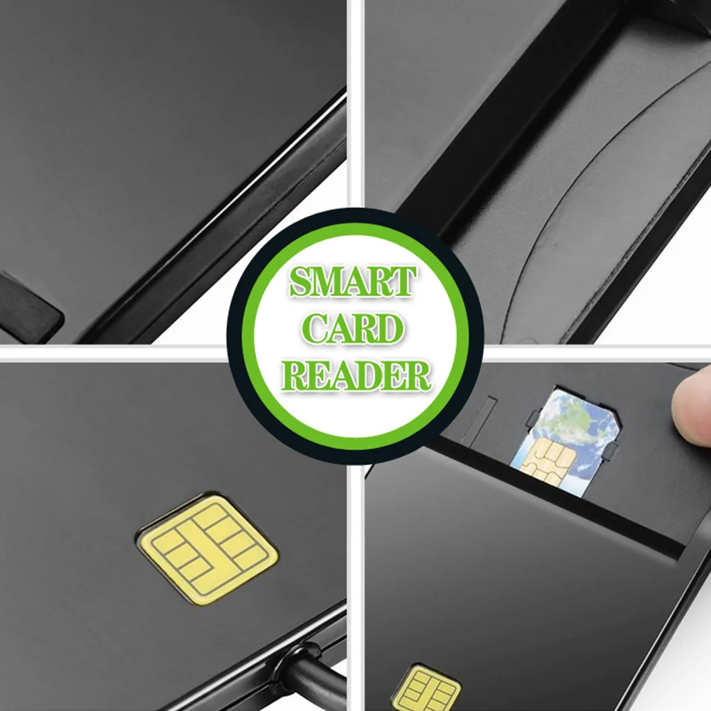 Мини мобильные устройства ID Смарт многофункциональный SIM цифровой подписи Универсальный платежный банк кард-ридер чип USB Настольный