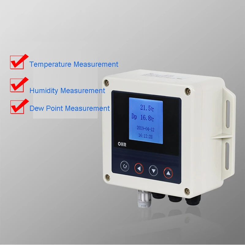 WS10G Temperature and Humidity Controller Wall-mounted Dew Point Temperature Humidity Control Transmission Sensor New