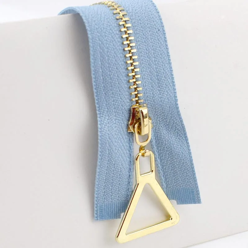 GoldSky Meetee, 2 шт., 20-70 см, 3#, металлическая молния, закрытый конец, открывающийся, автоматический замок, золото, серебро, зуб, один, открытый, молния, сделай сам, аксессуары для шитья одежды - Цвет: GoldSky